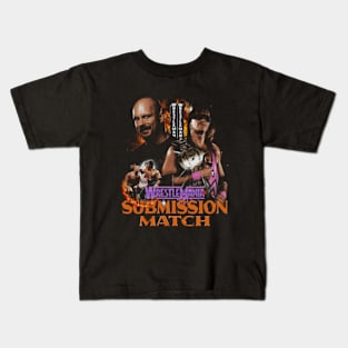 Bret Hart Vs. Stone Cold Steve Austin Submission Match Kids T-Shirt